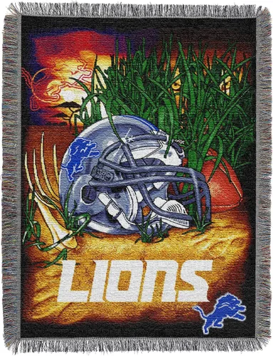 Vista 52 de Northwest NFL Woven Tapestry Wall Hanging, 48 x 60 Inches, Officially Licensed, Decorative Fringes