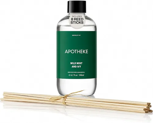 Vista 13 de Apotheke Recambio líquido para difusor de cañas, aceite esencial, grosella