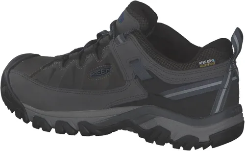 Vista 3 de KEEN Hombre Targhee 3 Zapatos de senderismo impermeables de baja altura, acero