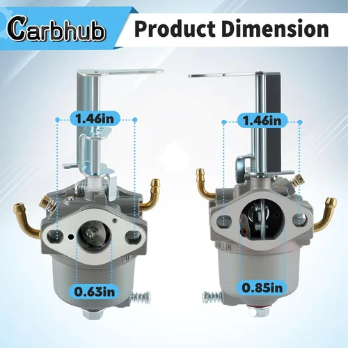 Vista 6 de Carbhub Carburador para Power Clear 180 PC180 418ZR 418ZE Toro 119-1980 Toro 38587 38272 38282 38452 soplador de nieve 119-1570 119-1928 119-1977