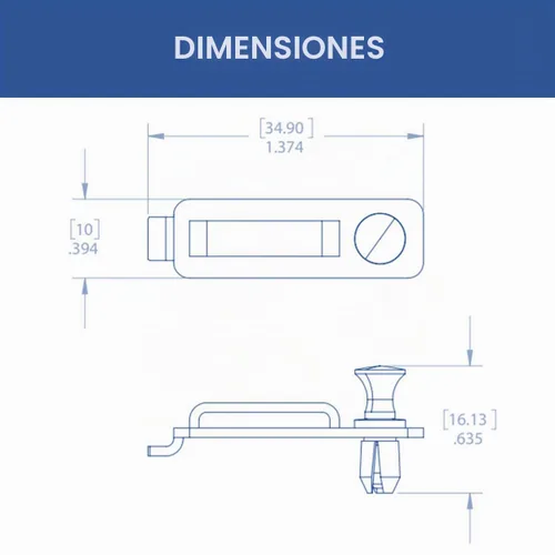 Vista 5 de Legrand - Clips de gestión de cables OnQ, sin herramientas para instalar la gestión de cables de pared, clips para cables soportan una fuerza