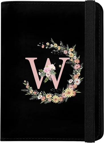 Vista 10 de Linda Funda para Pasaporte y Soporte Combo, Cubierta para Pasaporte con Bloqueo RFID, Compatible con Billetera para Hombres y Mujeres, Protector