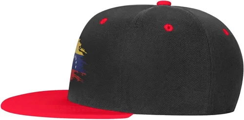 Vista 4 de HAohtaNWabng Gorra de béisbol transpirable con la bandera de Venezuela para hombre y mujer