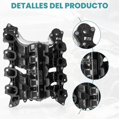 Vista 5 de Colector de admisión de motor para Ford E-150 2010 2011 2012 2013 2014 para Ford E-150 2010 2011 2012 2013 2014 para Ford F-150 2009 2010 para 2009