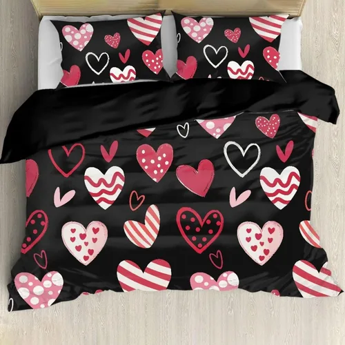 Vista 13 de BIGCARJOB Juego de funda de edredón para niños, tamaño individual, con estampado de rubí, fútbol americano, para niños, adolescentes, juego de funda