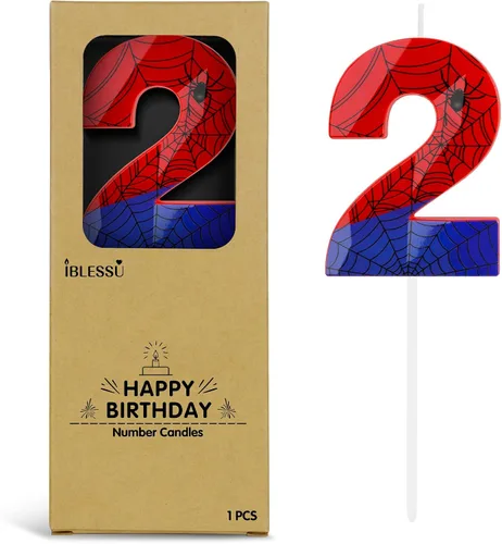 Vista 28 de Velas de cumpleaños de autos de carreras número 1, velas de cumpleaños a cuadros negros y blancos de 2.68 pulgadas, velas con números con temática