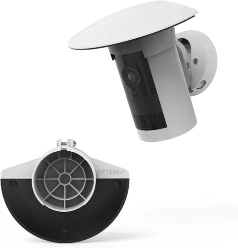 Vista 8 de Cubierta protectora para cámara exterior compatible con R-ing Outdoor Cam Plus Camera (blanco)