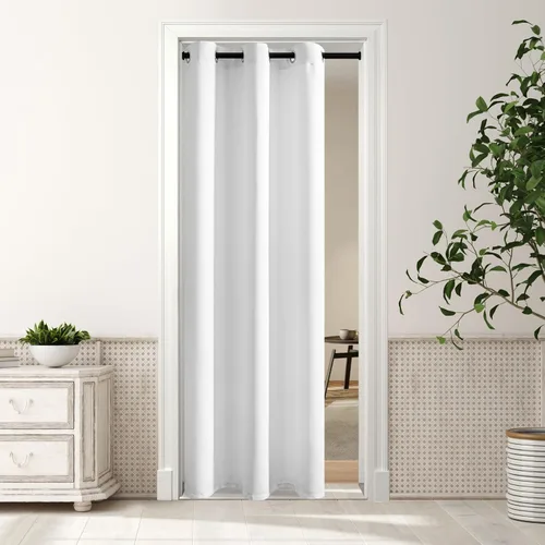 Vista 165 de MYSKY HOME Cortinas Aqua para Armario para Entrada Cortina Opaca para Puerta para Sala de Estar Cortina Oscurecedora de Habitación con Ojales