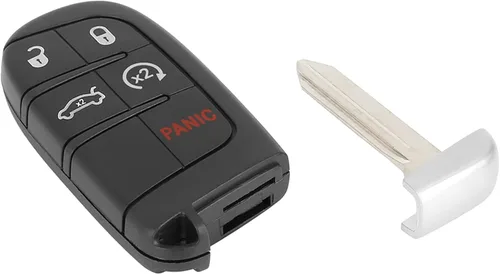 Vista 9 de X AUTOHAUX 2 piezas de llavero de reemplazo para coche para Dodge Journey 2012-2016 Dart 2013-2016 Challenger 2012-2014 Durango 2012-2014 Charger