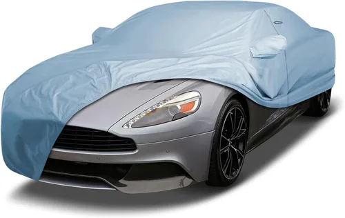 Vista 14 de iCarCover Funda de automóvil personalizada de alta calidad para Aston Martin V8 1972-1989, resistente, impermeable, para todo tipo de clima, lluvia