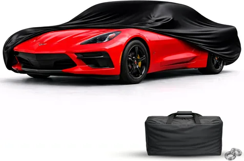 Vista 19 de Chevrolet Corvette - Funda de coche para C1 (1953-1957), resistente a los arañazos, cubierta de automóvil para interiores, material ultra suave