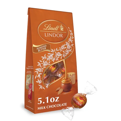 Vista 78 de Lindt Lindor - Trufas de chocolate extra oscuro 60 %, caramelo de chocolate negro con centro de trufa suave y derretida, ideal para regalar, 5.1