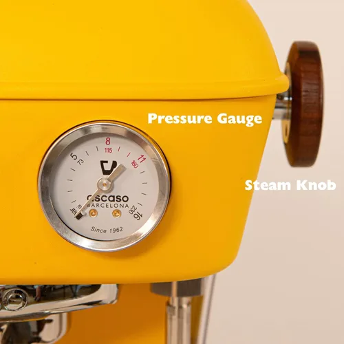Vista 7 de Ascaso Dream PID, máquina de café espresso programable para el hogar con controles volumétricos, 120 V (antracita)