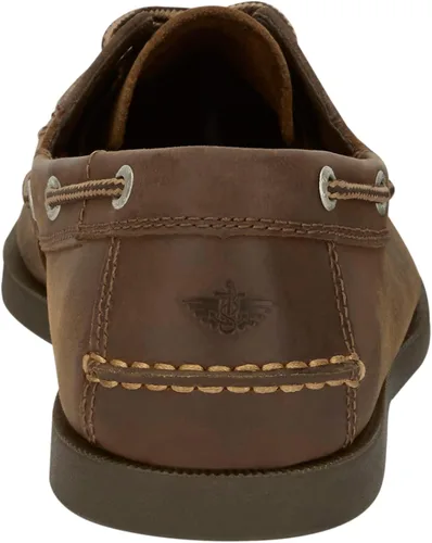 Vista 3 de Dockers Vargas zapatos mocasines de cuero cosidos a mano para hombre