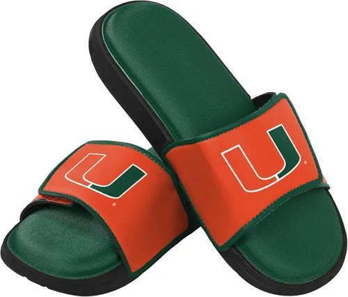 Vista 67 de FOCO Sandalias deportivas de espuma para ducha con logotipo de equipo universitario de la NCAA para hombre