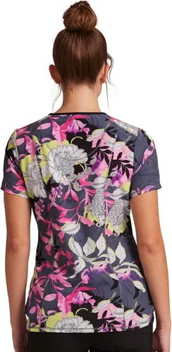 Vista 5 de Cherokee Infinity Mujer Scrubs Top Cuello en V Estampado CK634