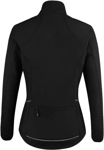 Vista 2 de baleaf Chaqueta de ciclismo para mujer, resistente al viento, térmica, para invierno, correr, clima frío, impermeable, softshell cálido