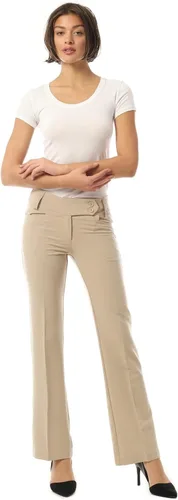 Vista 19 de Design by Olivia Pantalones de oficina de corte holgado para mujer