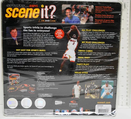 Vista 2 de Deportes impulsados por ESPN DVD Game Tin