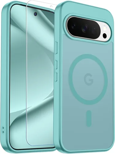 Vista 112 de SUPFINE Funda magnética para Google Pixel 10 Pro XL con protector de pantalla (imanes integrados) (protección contra caídas de grado militar)