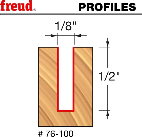 Vista 2 de Freud 76-100: Broca espiral de 1/8" (diámetro) con vástago de 1/4