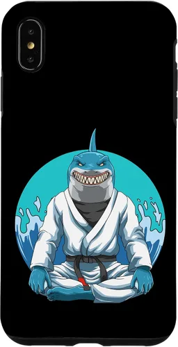 Vista 11 de Funda para iPhone 16 Jiu Jitsu Shark
