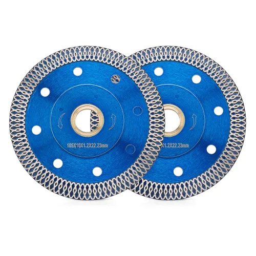 Vista 8 de Cuchilla de corte de azulejos de 10 "Hoja de diamante fina estupenda para corte de azulejos de cerámica de mármol de granito