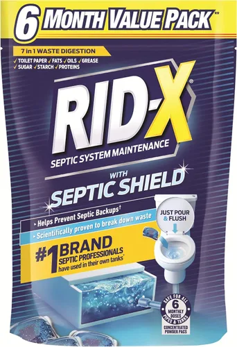 Vista 10 de Rid-X Tratamiento del sistema de tanque séptico, tratamiento de tanque séptico, 3.2 onzas