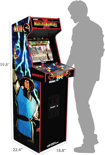 Vista 2 de Arcade1Up Mortal Kombat II Deluxe Arcade Machine