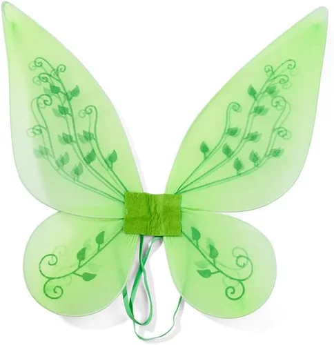 Vista 3 de Vestidos de princesa para niñas disfraz de hada con disfraz de hada de princesa disfraces de Halloween para niñas con alas de hadas