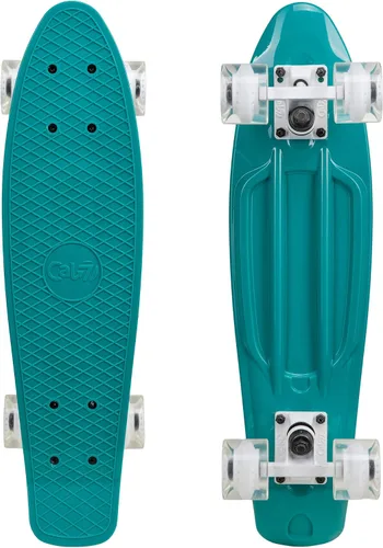 Vista 17 de Cal 7 - Patineta cruiser mini de plástico completa de 22 pulgadas