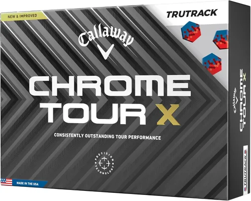 Vista 11 de Pelotas de golf Callaway Chrome Tour X Amarillo
