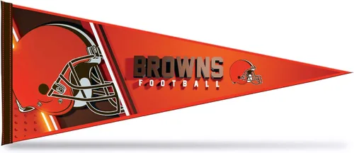 Vista 30 de Rico Industries NFL Football Primary 12" x 30" Felt Wall Décor Pennant - Great for Home/Bed Room/Man Cave Décor