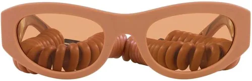 Vista 2 de Dolce & Gabbana DG 6174 - Lentes de sol unisex de goma marrón claro 5423145, Marrón Claro GomaMarrón Claro