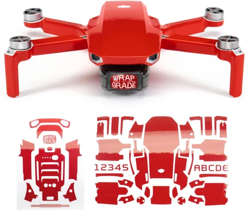 Vista 9 de Wrapgrade Carcasa compatible con DJI Mavic Mini PLATA DE LA FUERZA