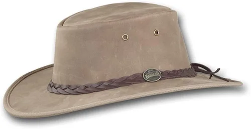 Vista 12 de Barmah Hats Sombrero plegable de cuero Bronco - Artículo 1060
