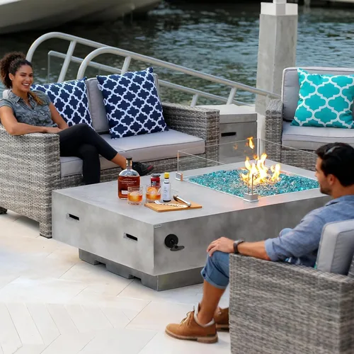 Vista 7 de Skyflame Kit de válvula de llave de gas recta de 1/2 pulgada para fogata y chimenea con brida y llave de 3 pulgadas, negro plano