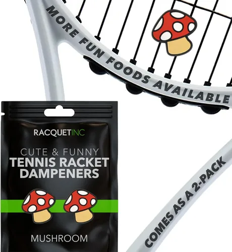 Vista 17 de Racquet Inc Regalos de Tenis - Amortiguadores de Vibración para Raqueta de Tenis - Absorbe Choques, Reduce la Vibración de las Cuerdas para Mejor