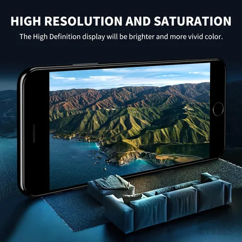 Vista 6 de Pantalla de repuesto para iPhone 8 SE de segunda generación con botón de inicio 3D Touch LCD Display Digitizer Black 4.7" Full Assembly for SE