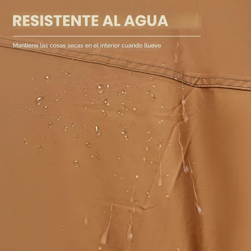 Vista 6 de EVER ADVANCED Tienda de campaña con diseño blackout para 10 personas, tienda de múltiples habitaciones para la familia, tiendas grandes con Naranja
