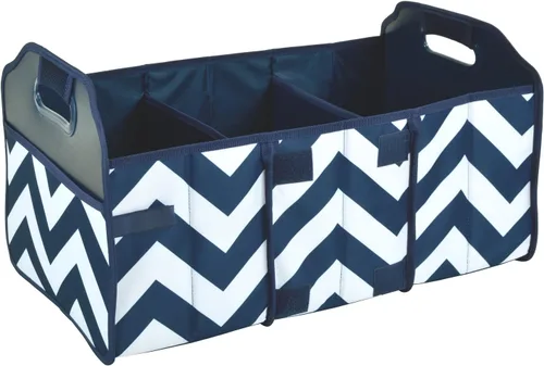 Vista 7 de Picnic at Ascot Organizador plegable para maletero de 3 secciones, diseñado y aprobado de calidad en los Estados Unidos