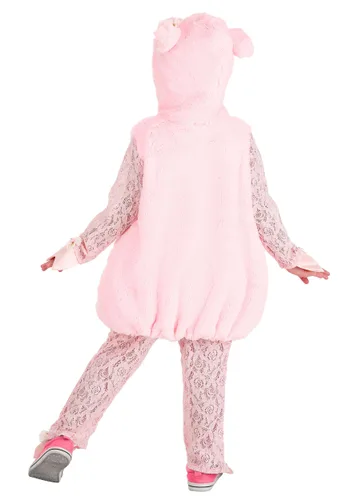Vista 2 de Disfraz de Cerdita con Encaje para Niños Pequeños Multicolor