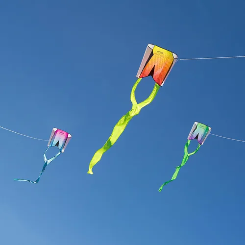 Vista 4 de Prism Kites Pocket Flyer - Cometa de una sola línea fácil de volar - Listo para el vuelo, no requiere montaje
