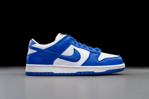 Vista 2 de Nike Dunk Low Retro CU1726 100 Kentucky 20202022 - Talla 8.5 para hombre, blancoazul (WhiteVarsity Royal)