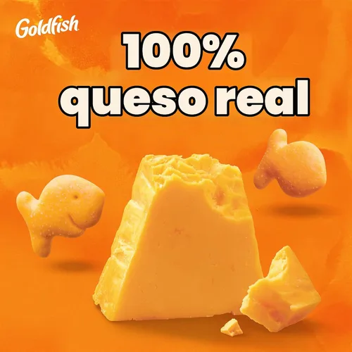 Vista 4 de Goldfish Galletas de queso cheddar, bolsa de 10 onzas
