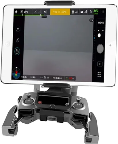 Vista 2 de Soporte de control remoto, diseño desmontable, para teléfonos inteligentes tabletas, para DJI Mavic 2 Pro Zoom Drone