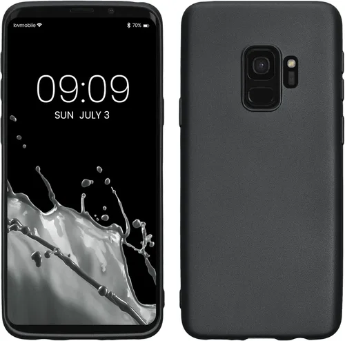 Vista 18 de kwmobile Funda compatible con Samsung Galaxy S9 - Funda protectora de silicona TPU suave y delgada - Arctic Night
