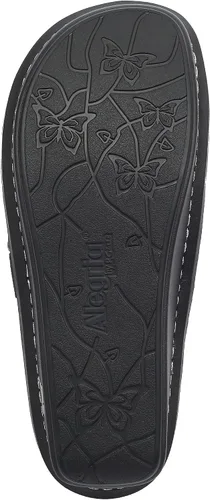 Vista 5 de Alegria Brigid - Zuecos de cuero para mujer con talón