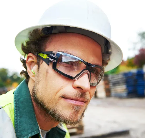 Vista 7 de HexArmor MX200G - Gafas de seguridad Spoggle con revestimientos antivaho Transparente / Trushield-2sf