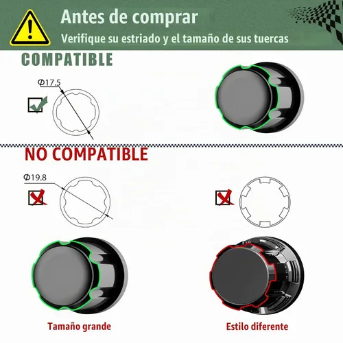 Vista 4 de Llave de Vaso Pequeña de 6 Puntas para Tuercas de Rueda, Herramienta Cuadrada de Impacto de 1/2 Pulgada – Remueve Fácilmente Pernos/Tuercas de Rueda
